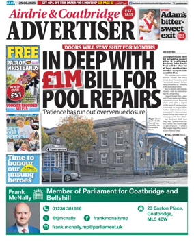Cover of Airdrie & Coatbridge Advertiser