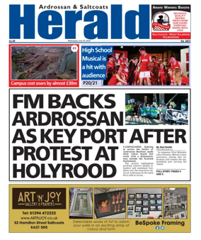 Cover of Ardrossan & Saltcoats Herald