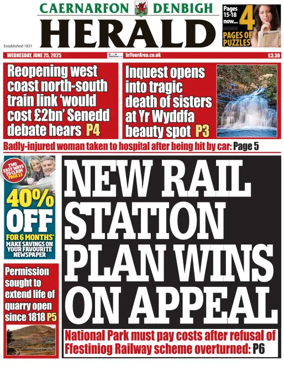 Cover of Caernarfon Herald