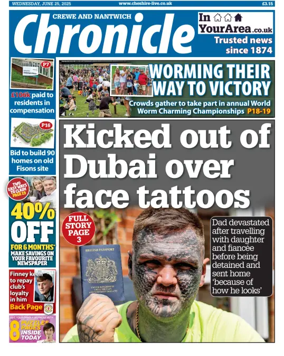 Cover of Crewe Chronicle