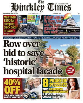 Cover of Hinckley Times