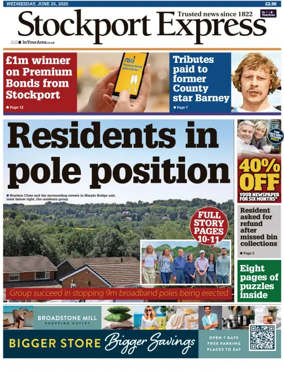 Cover of Stockport Express