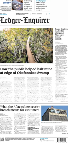 Cover of Ledger-Enquirer