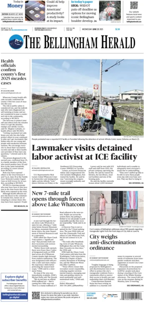 Cover of The Bellingham Herald