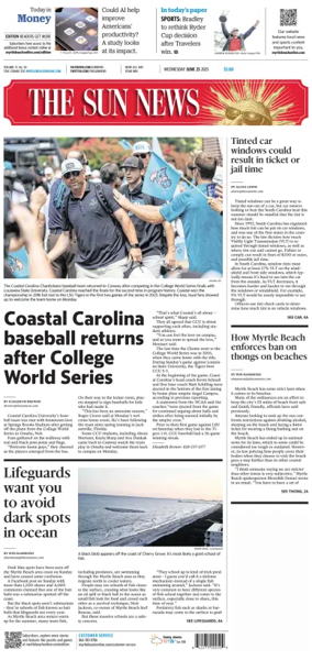 Cover of The Sun News