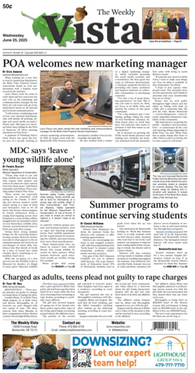 Cover of The Weekly Vista