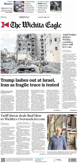 Cover of The Wichita Eagle