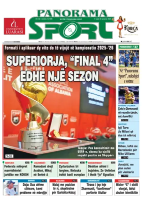 Cover of Panorama Sport (Albania)