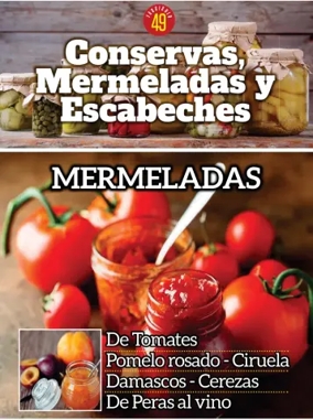 Cover of Conservas mermeladas y escabeches