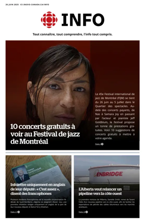 Cover of Radio-Canada Info