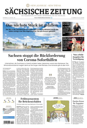 Cover of Sächsische Zeitung  (Niesky)
