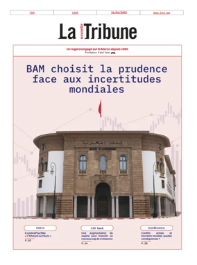Cover of La Nouvelle Tribune