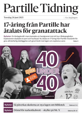Cover of Partille Tidning