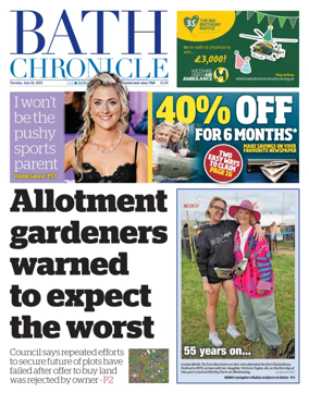 Cover of Bath Chronicle