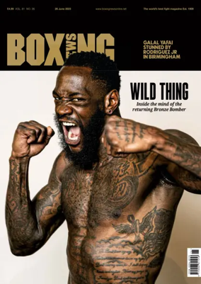 Cover of Boxing News