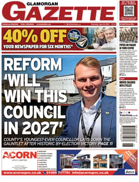 Cover of Glamorgan Gazette