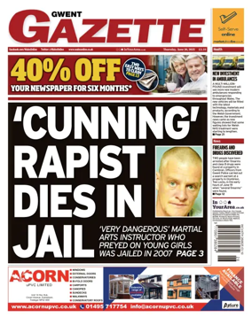 Cover of Gwent Gazette