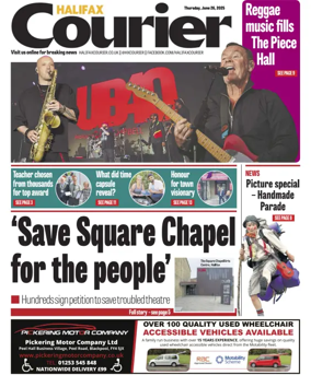 Cover of Halifax Courier