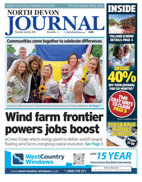 Cover of North Devon Journal