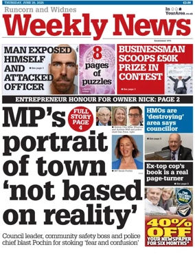 Cover of Runcorn & Widnes Weekly News