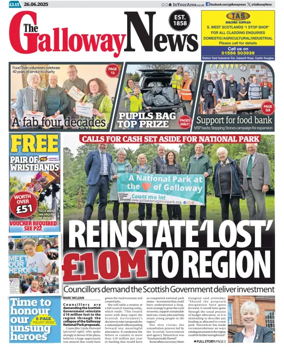 Cover of The Galloway News