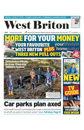 Cover of West Briton (Camborne, Redruth, Hayle)