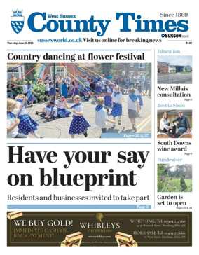 Cover of West Sussex County Times