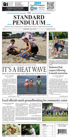 Cover of East Greenwich Pendulum