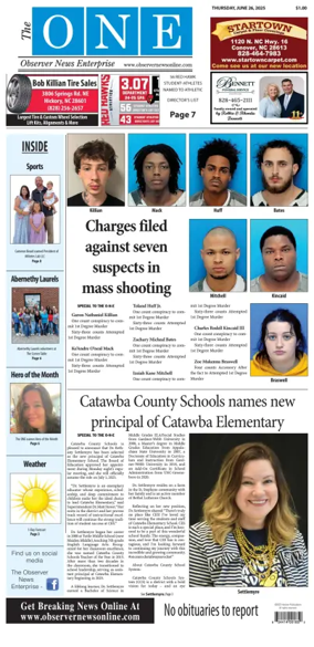 Cover of Observer News Enterprise