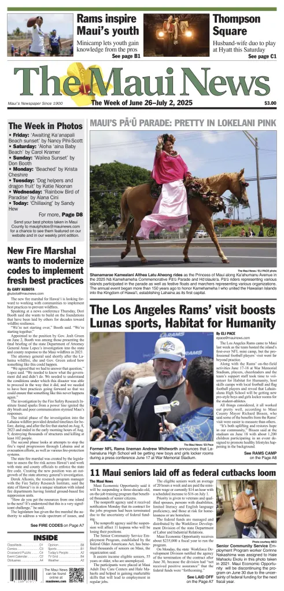 Cover of The Maui News - Weekender