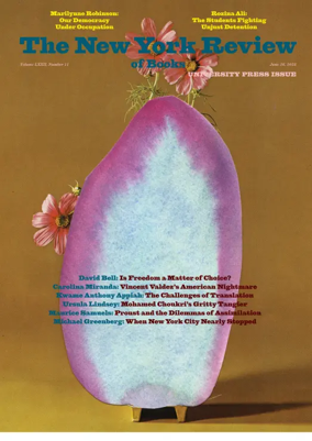 Cover of The New York Review of Books