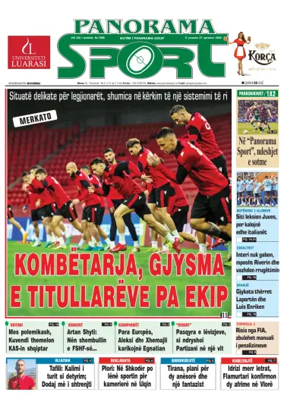 Cover of Panorama Sport (Albania)