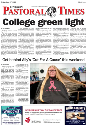 Cover of Deniliquin Pastoral Times