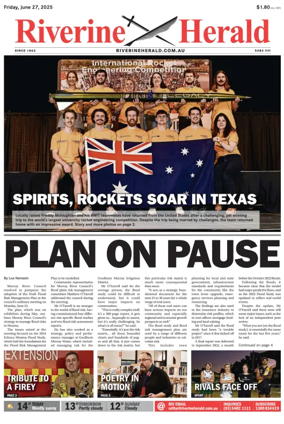 Cover of The Riverine Herald