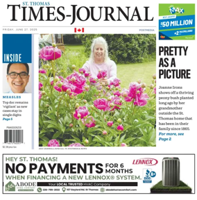 Cover of St. Thomas Times-Journal