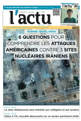 Cover of L'actu
