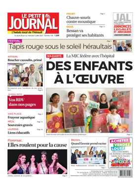Cover of Le Petit Journal - L'hebdo local de l'Hérault
