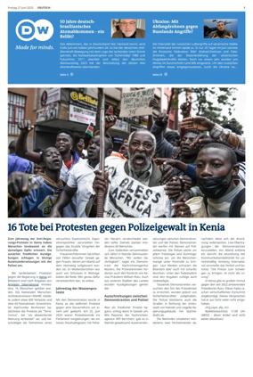 Cover of Deutsche Welle (German edition)