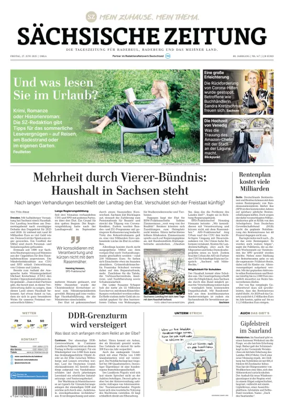 Cover of Sächsische Zeitung  (Dresdner Meißner Land)