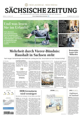 Cover of Sächsische Zeitung  (Niesky)