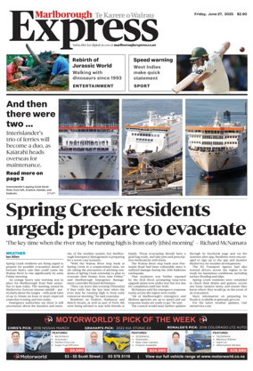 Cover of Marlborough Express