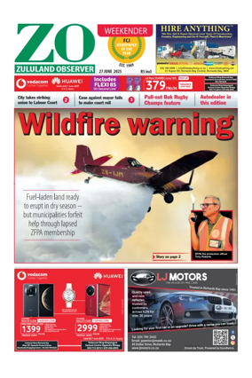 Cover of Zululand Observer - Weekender