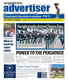 Cover of Argyllshire Advertiser