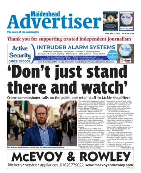 Cover of Maidenhead Advertiser