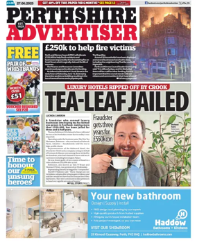 Cover of Perthshire Advertiser