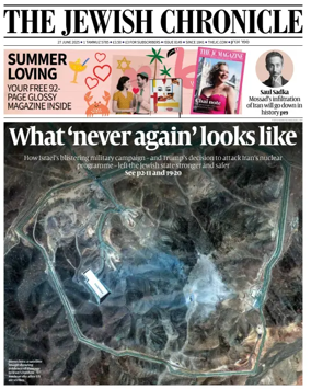 Cover of The Jewish Chronicle