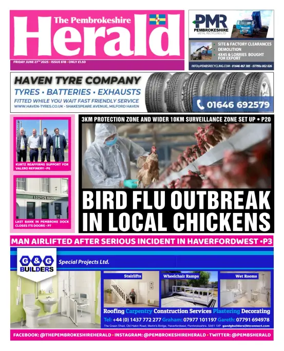 Cover of The Pembrokeshire Herald