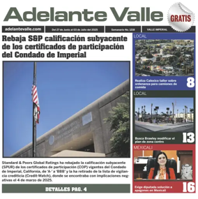 Cover of Adelante Valle