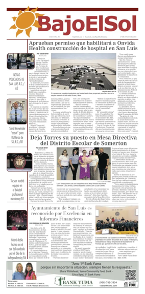 Cover of Bajo El Sol