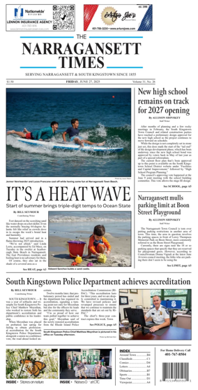 Cover of Narragansett Times